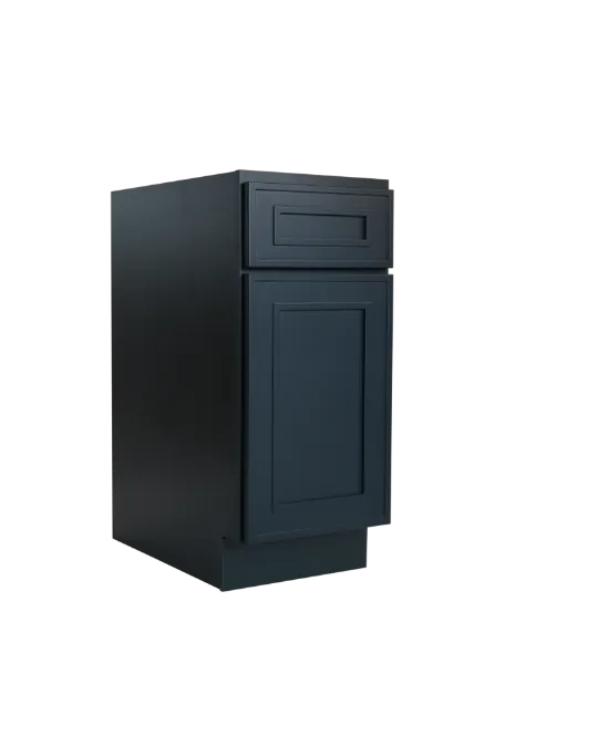 Navy RTA cabinet cabinet closed