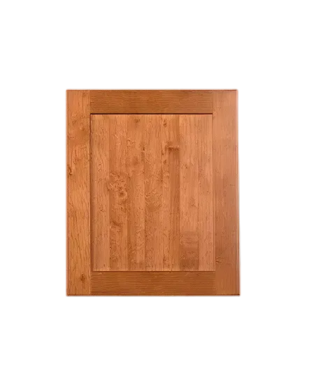 Flat panel door cabinet open