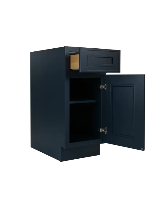 Navy RTA cabinet cabinet open