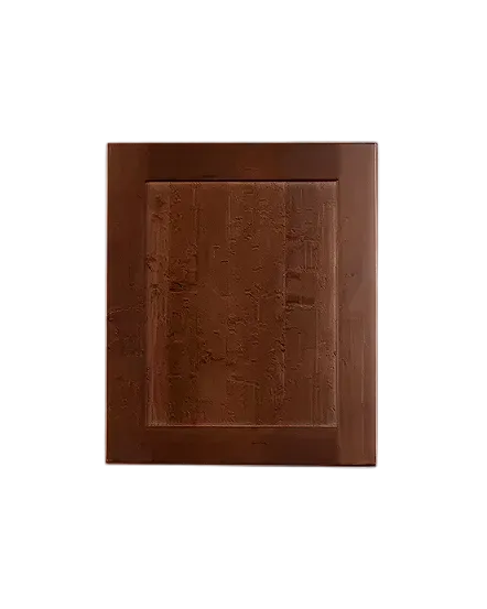 Flat panel door cabinet open