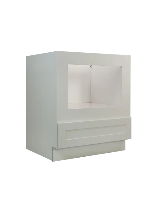 White RTA cabinet cabinet closed