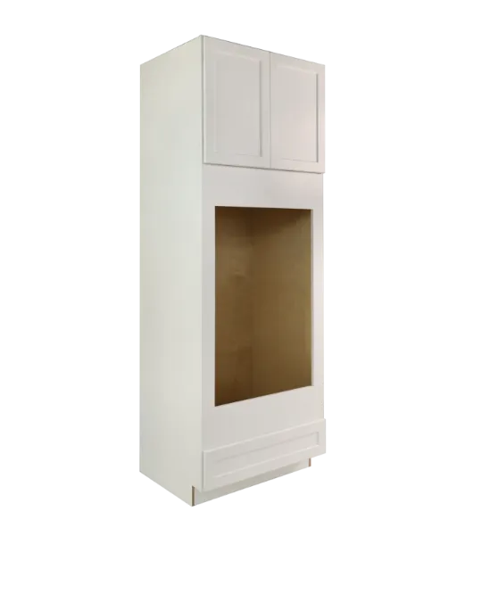 White RTA cabinet cabinet closed