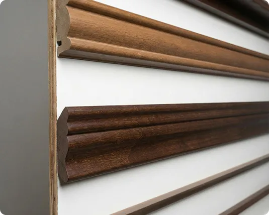 Stack wooden panels
